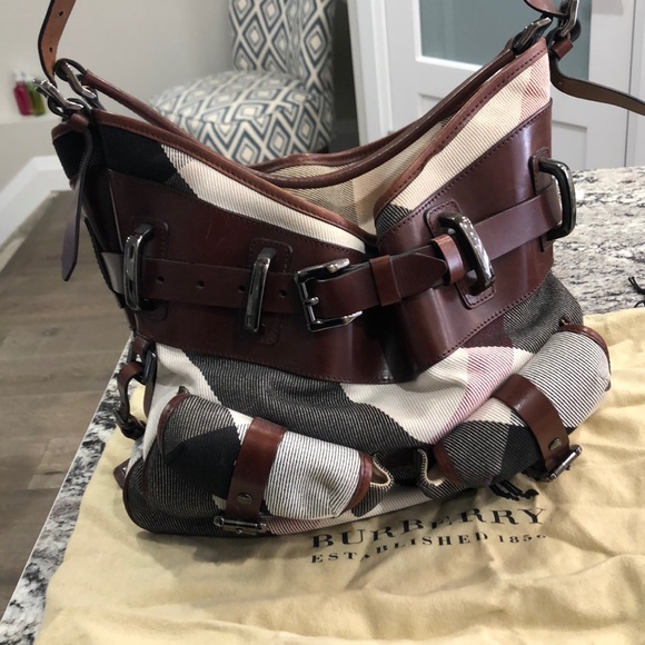 Open to offers. Burberry belted Mega Check - Picture 2 of 8